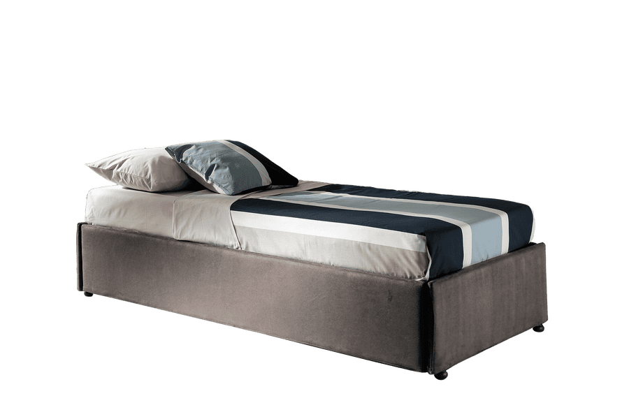 letto singolo giove con letto estraibile