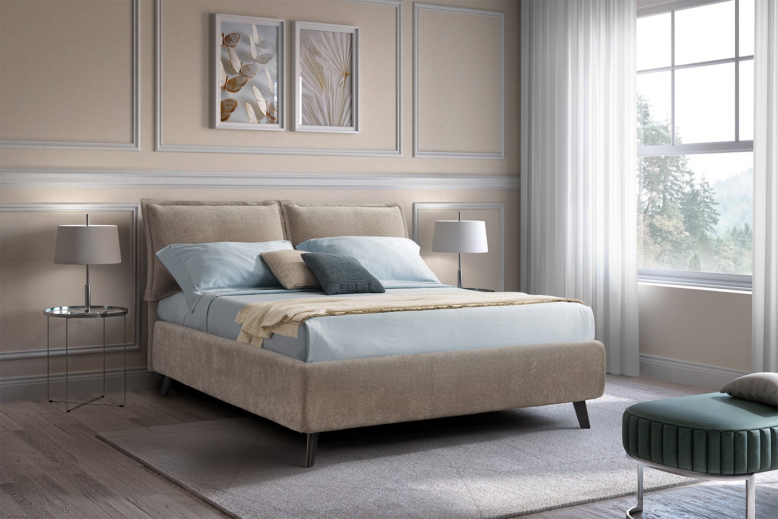 Letto margherita