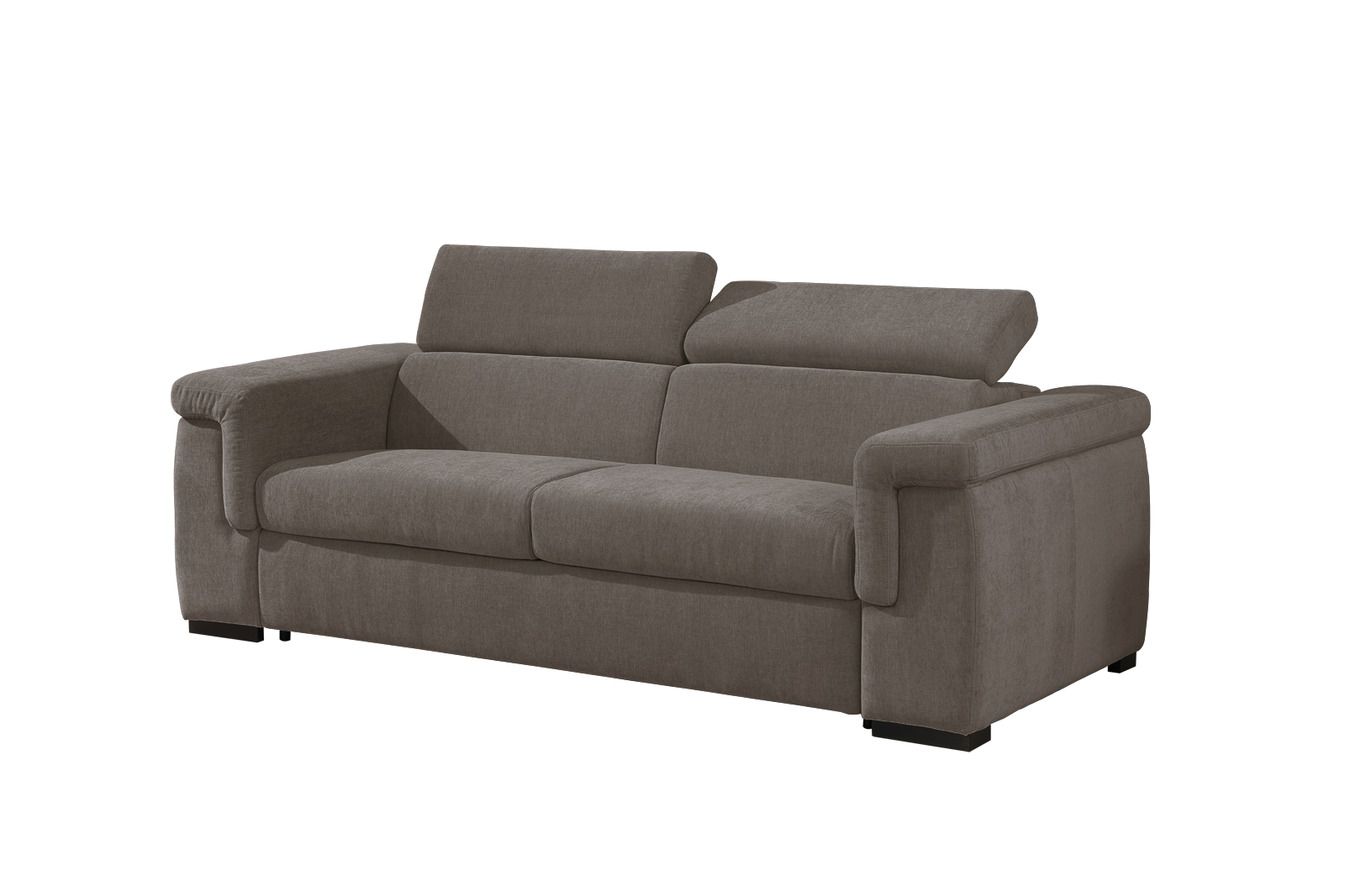 Divano letto Andrew 140 tessuto Incanto 130 Cappuccino Outlet