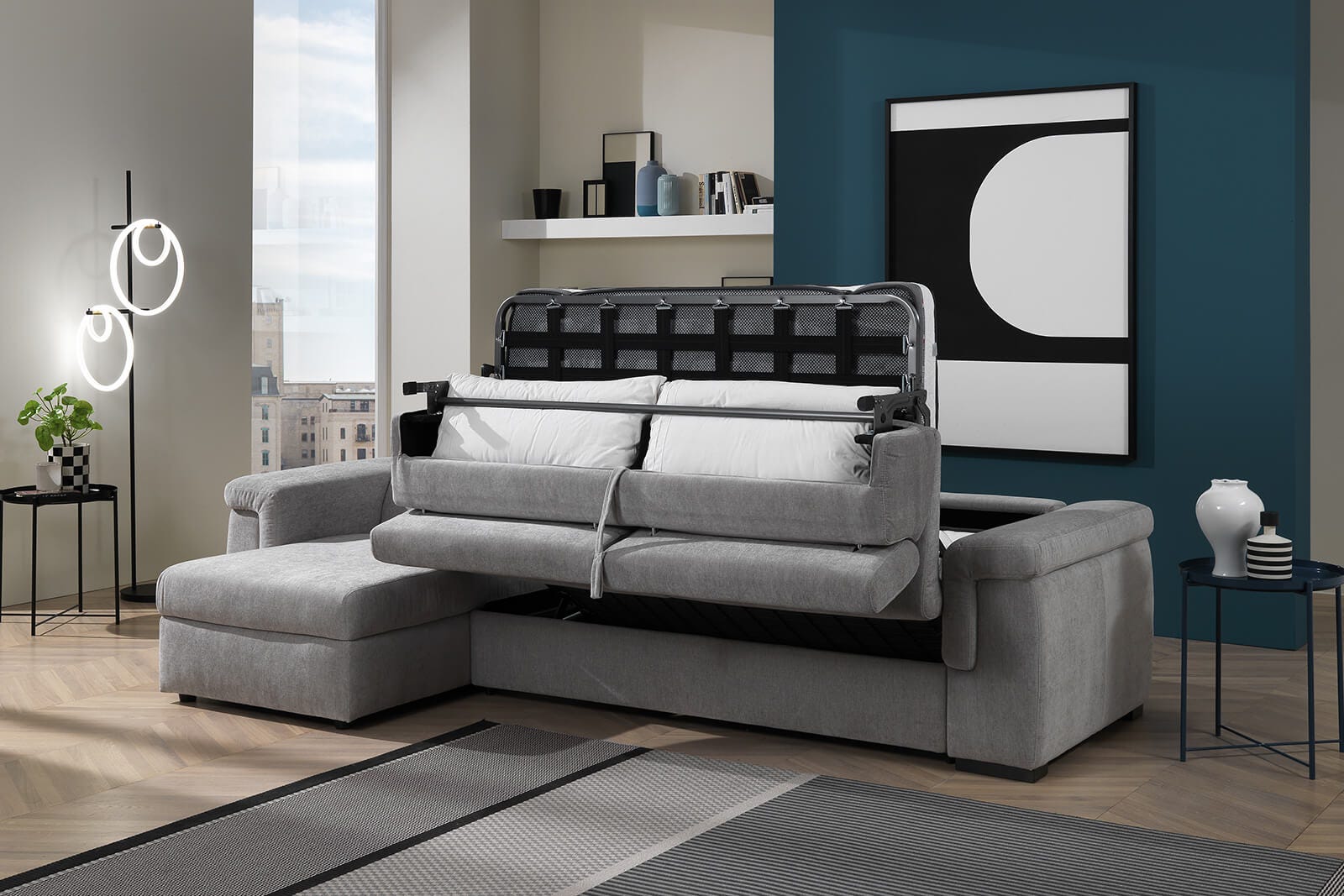 Divano Andrew: divano letto angolare Perdormire