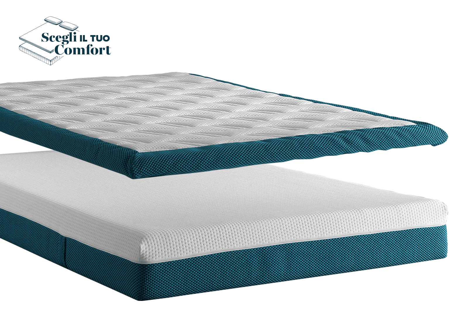Materasso Be Nature Pro + topper Be Nature Plus