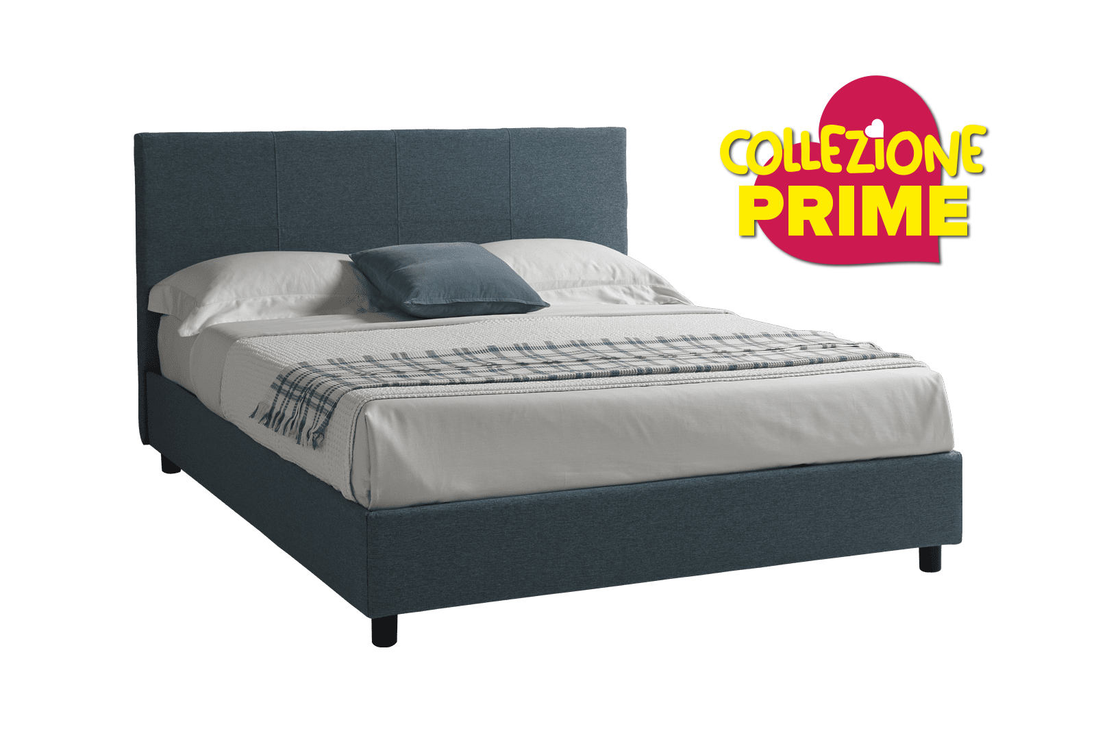 Letto contenitore Dakota 160x195 e Materasso memory cloud
