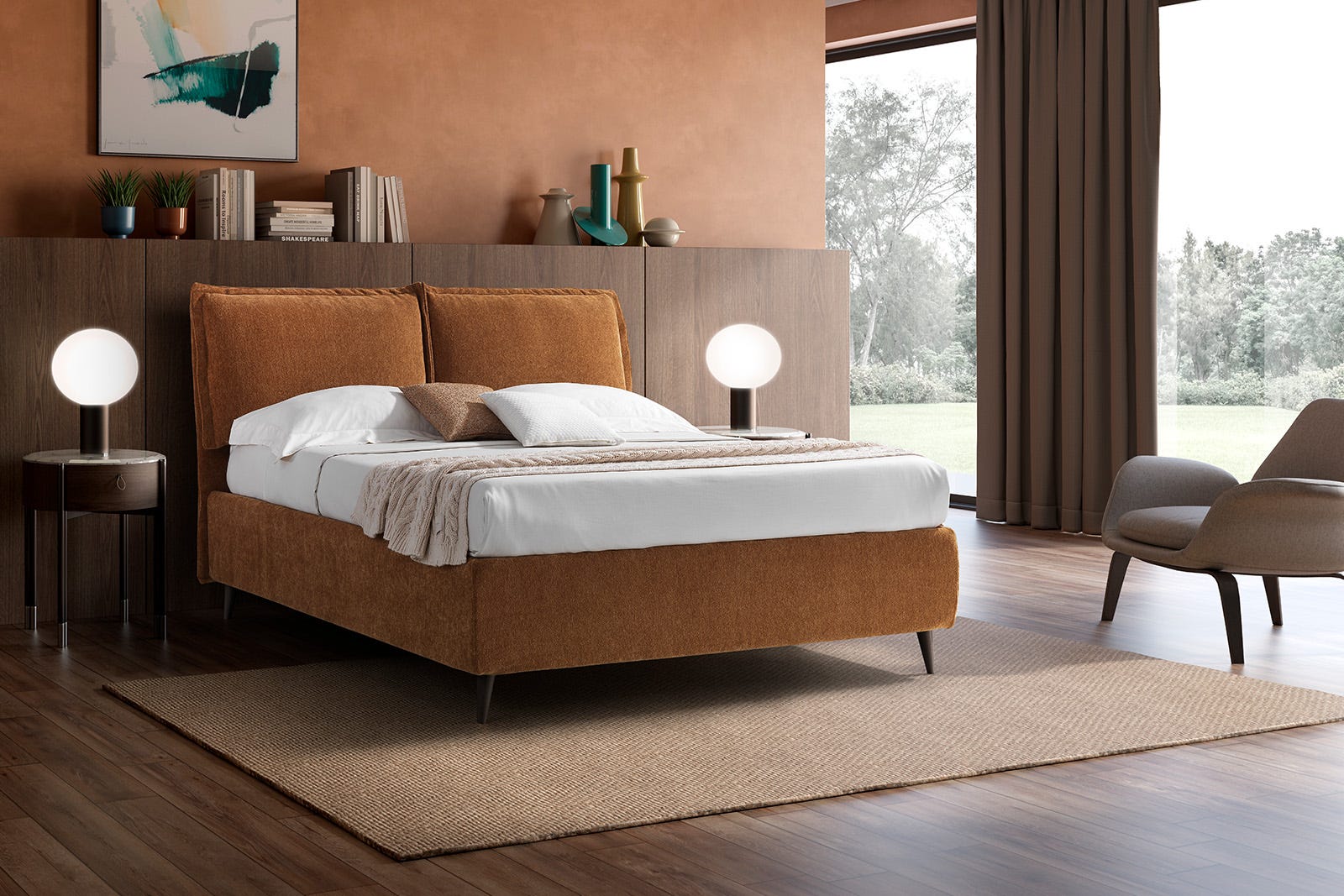 Letto cristallo