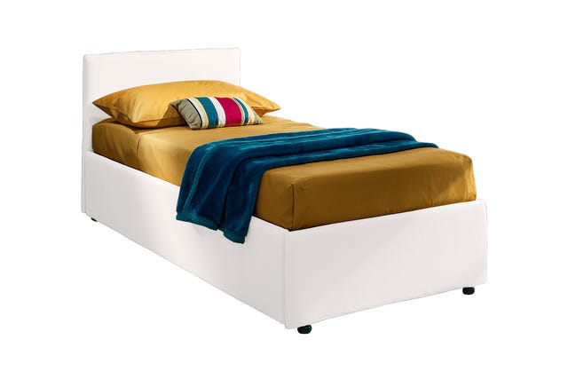 Letto Singolo Salvaspazio Con Contenitore - Misura 80x190 Cm, Sfoderabile Per Cameretta - Foto 3