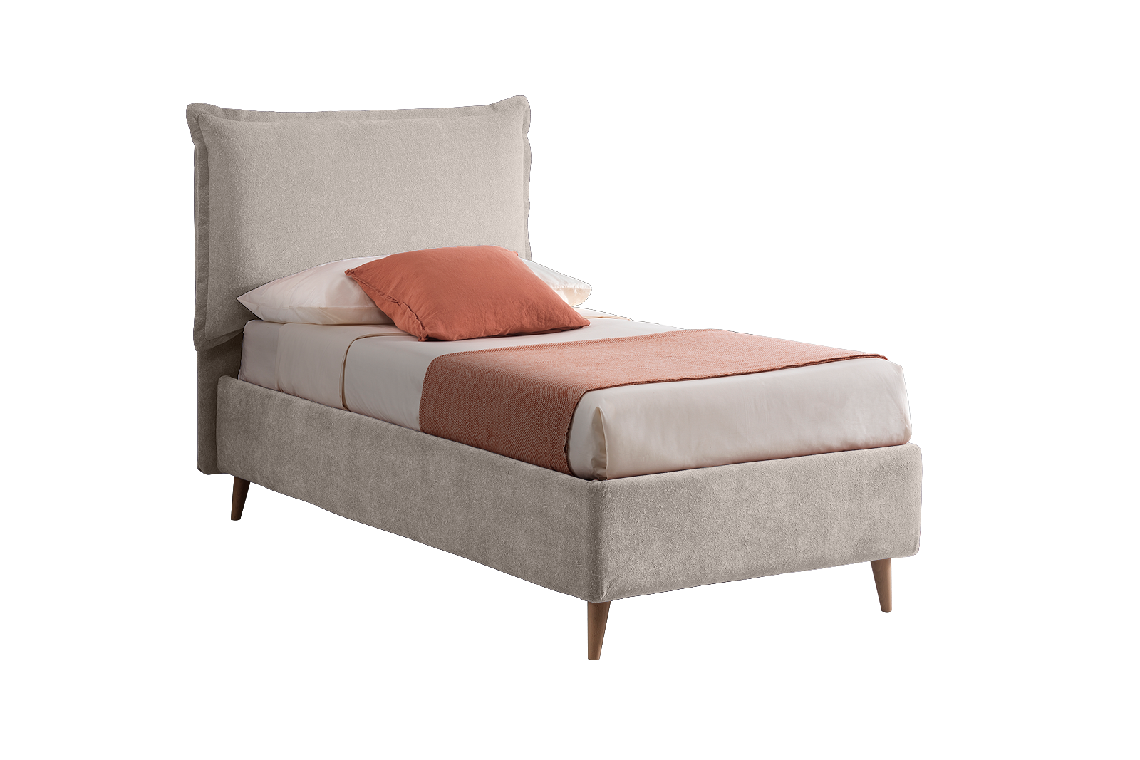 Letto contenitore Hawaii 3.0 prime 80x195 e Materasso memory