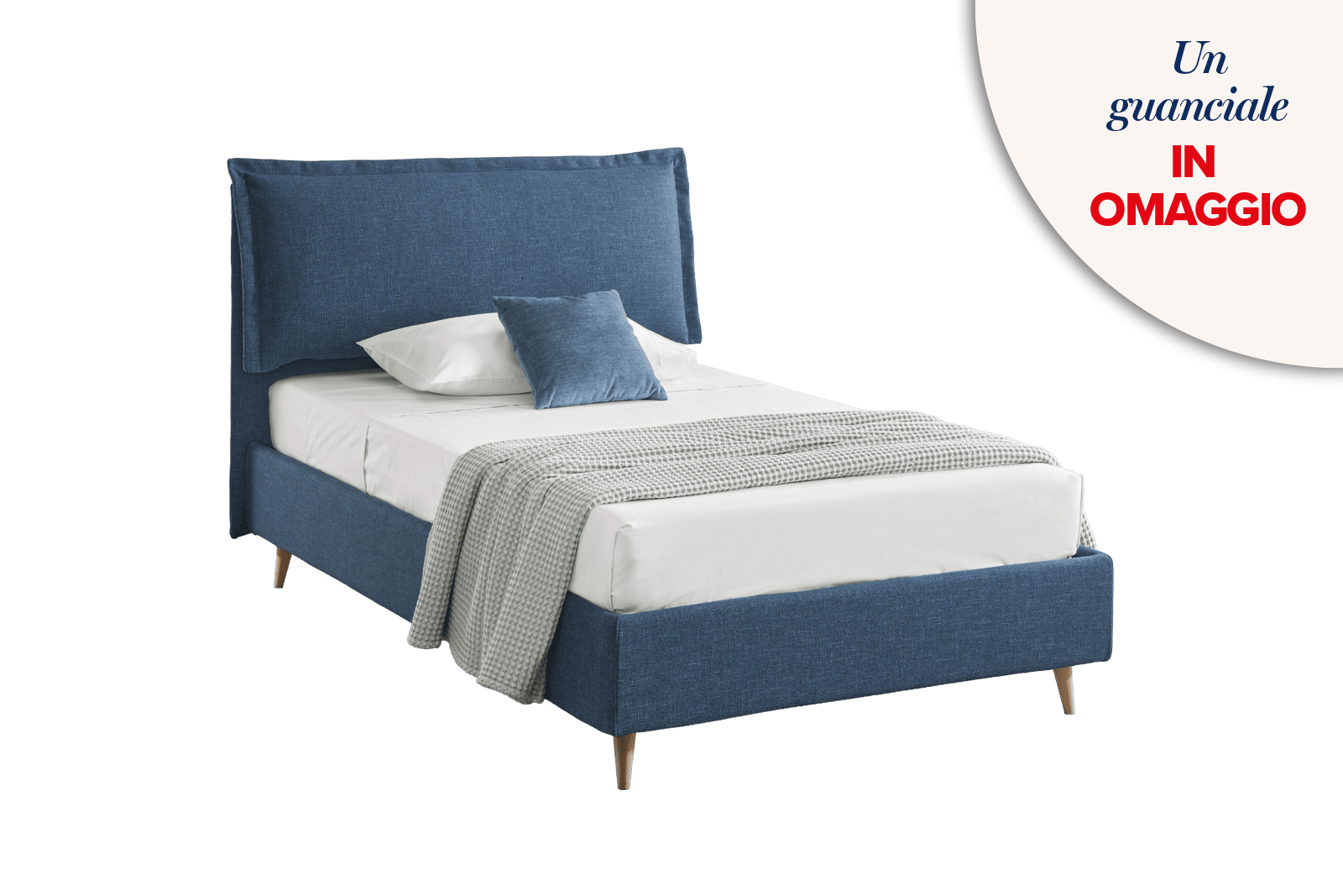 Letto Jane con contenitore e materasso Air Prime 120x195