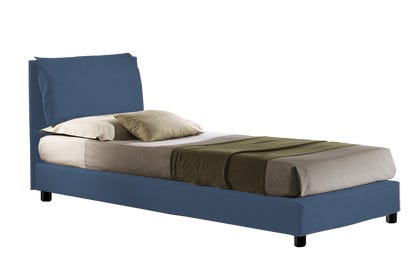 Letto Maverik tessuto Dolcevita 26 Cobalto 125x195 Outlet