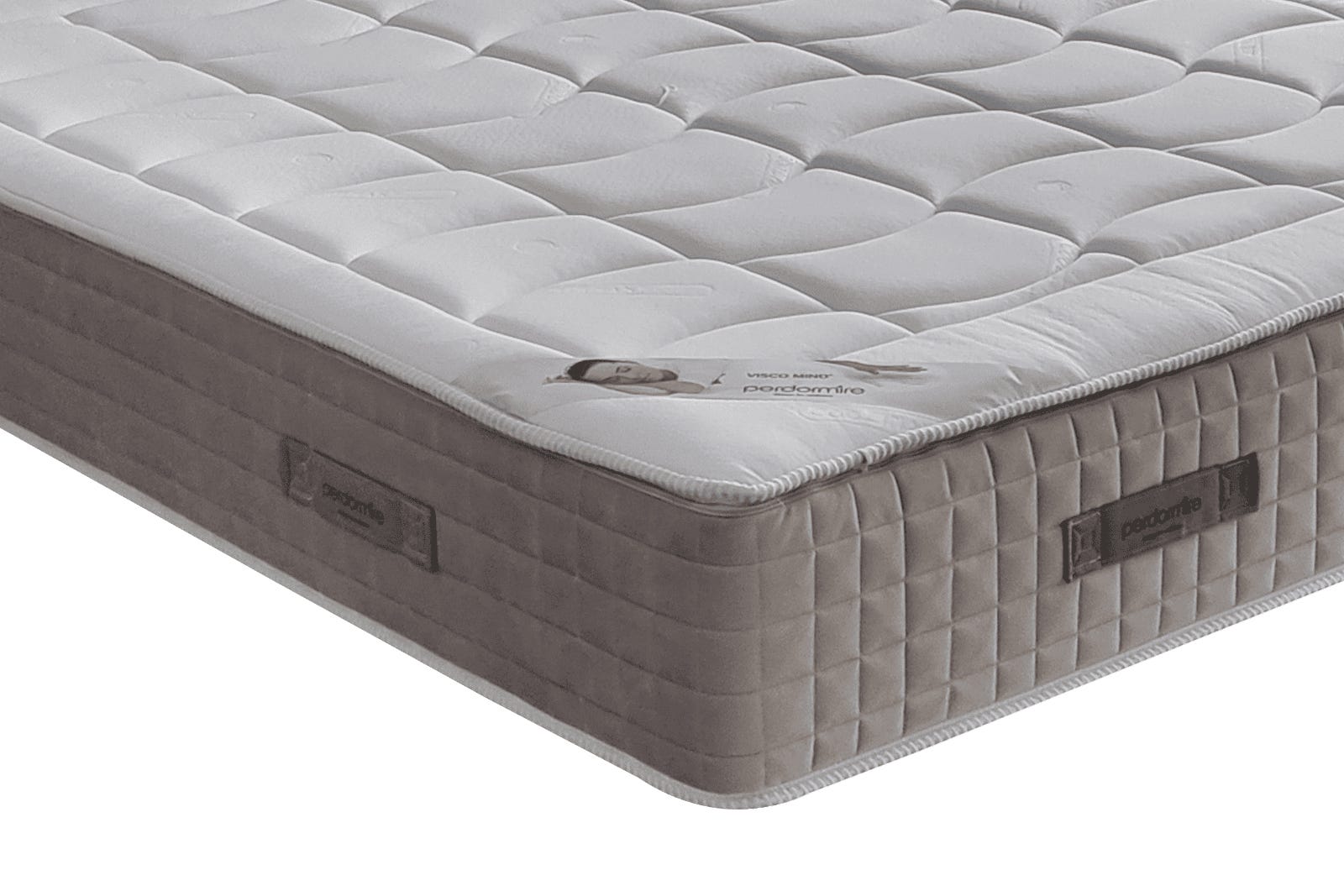 Materasso Gemello In Memory Foam 20 Cm - Twin XL - CertiPUR - Morbido E Confortevole Per Bambini - Grigio