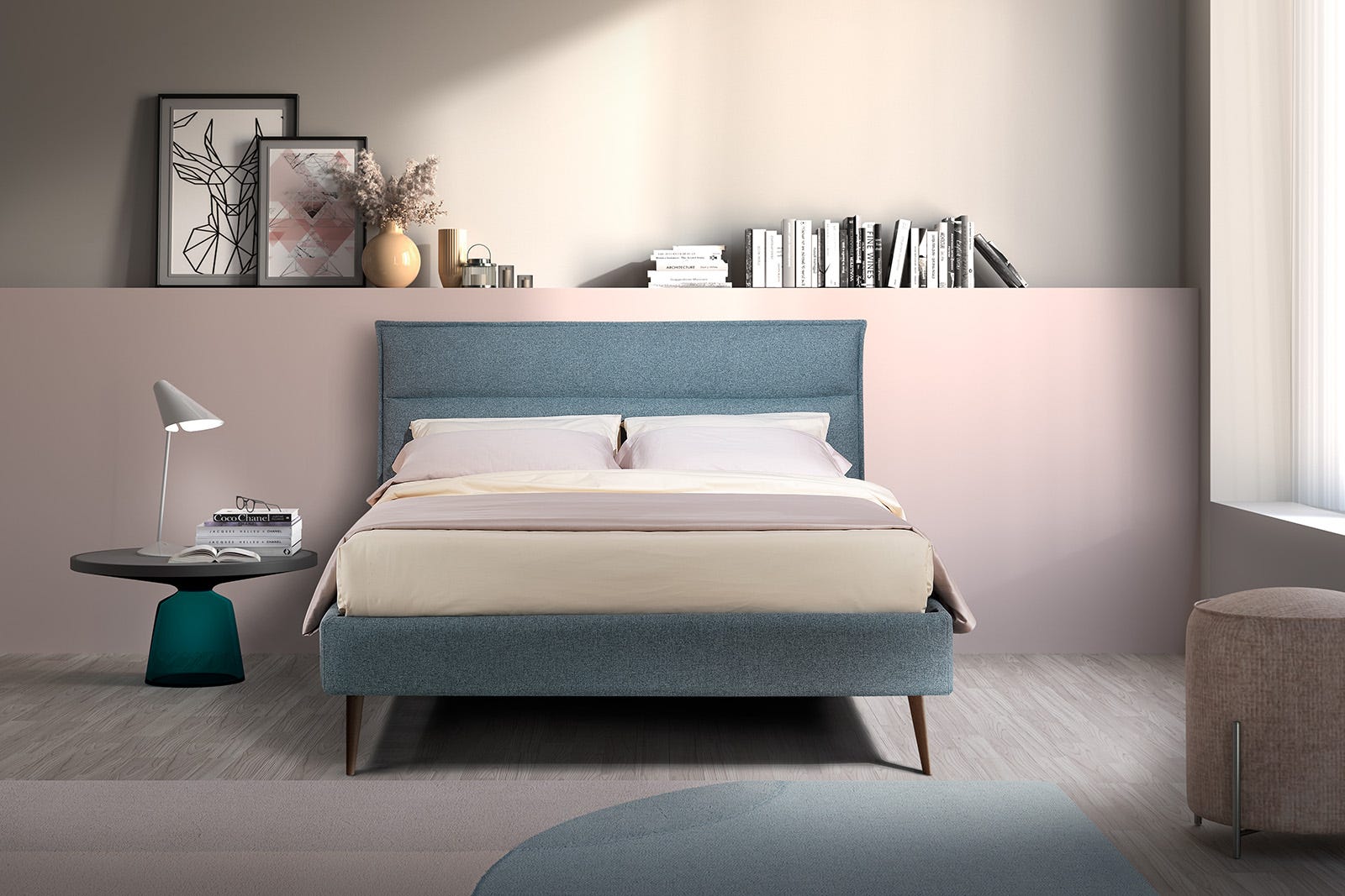 letto matrimoniale moderno